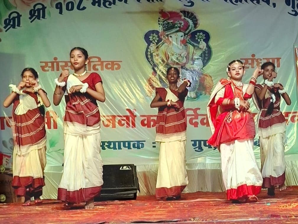 बाल गंगा भारती के बच्चों ने सजायी सांस्कृतिक संध्या की महफिल