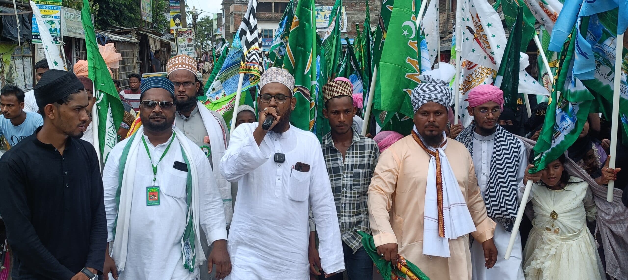 अकीदतमंदों ने दिया अमन-शांति व भाईचारे का पैगाम