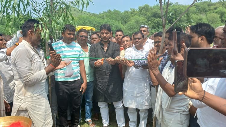 बेलसरवा पहाड़ में पावर सब स्टेशन का शिलान्यास