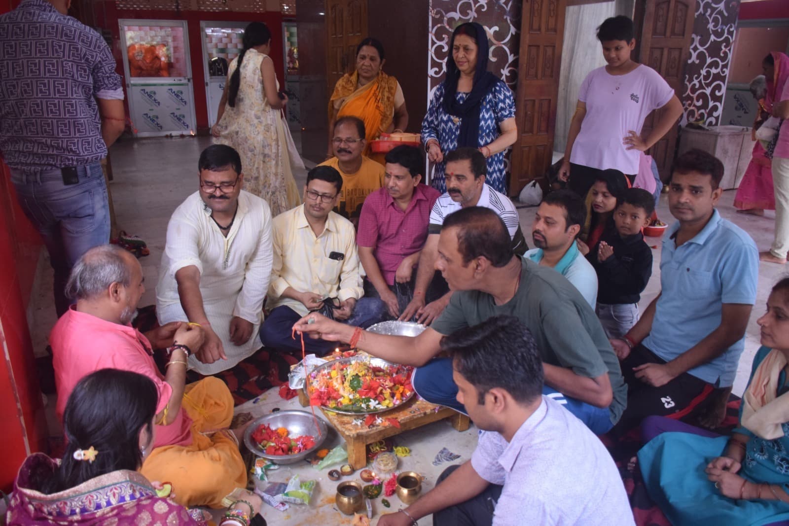 Dhanbad News : अनंत चतुर्दशी पर हुई भगवान विष्णु की आराधना