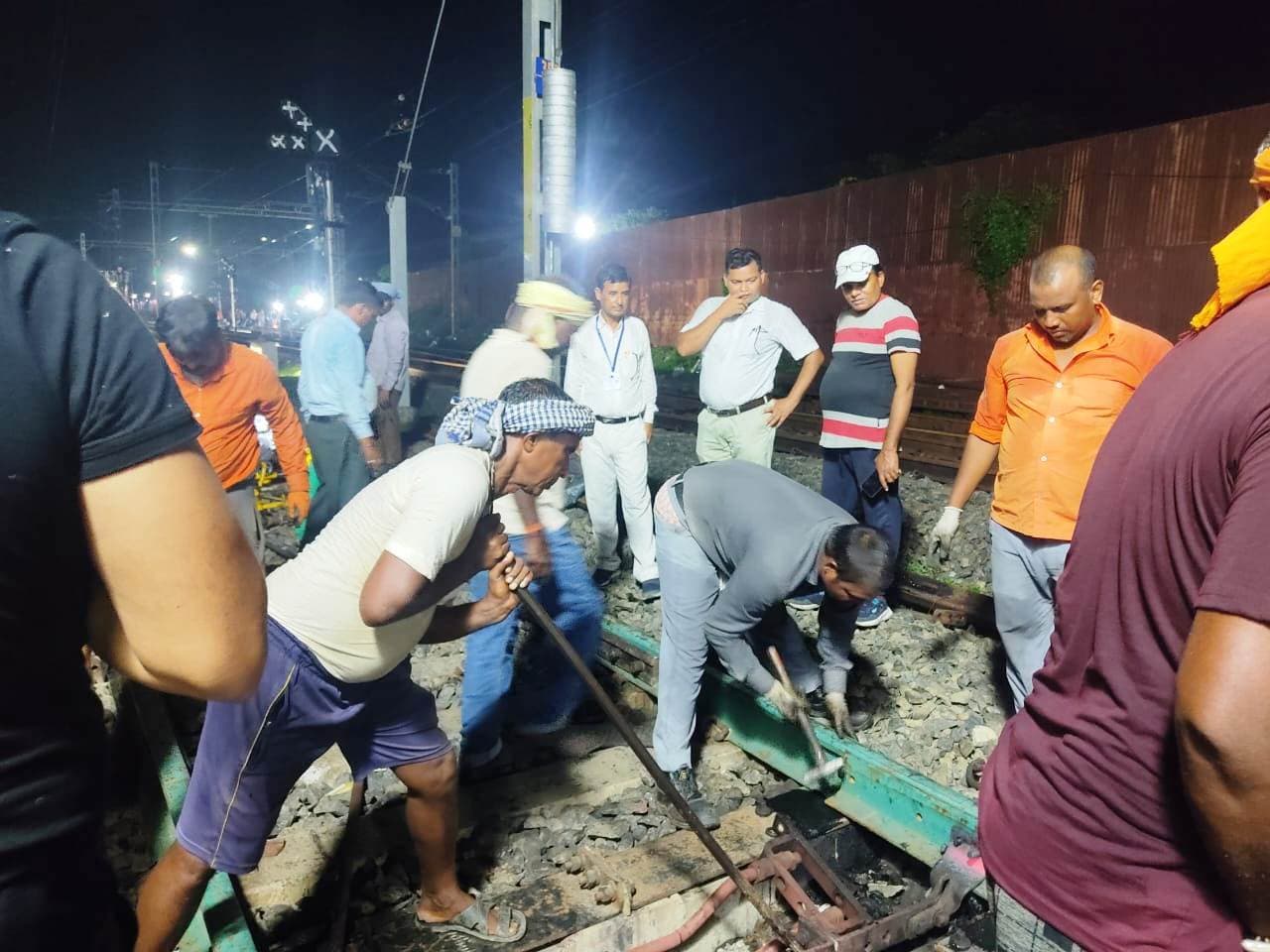 ट्रैफिक ब्लॉक लेकर जमालपुर में तीन प्वाइंट्स पर लगाया गया थीक वेब स्विच