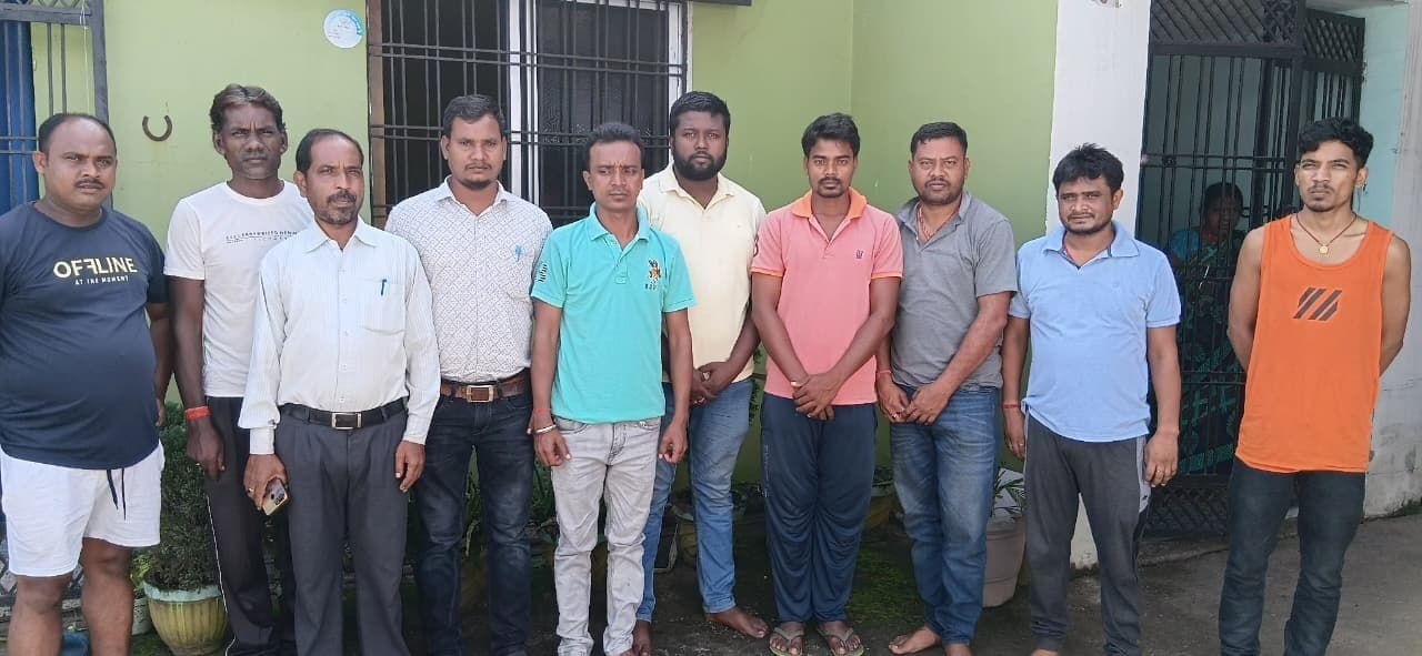 Bokaro News : ढोरी फुटबॉल ग्राउंड में हो रहे कार्य पर लगी रोक