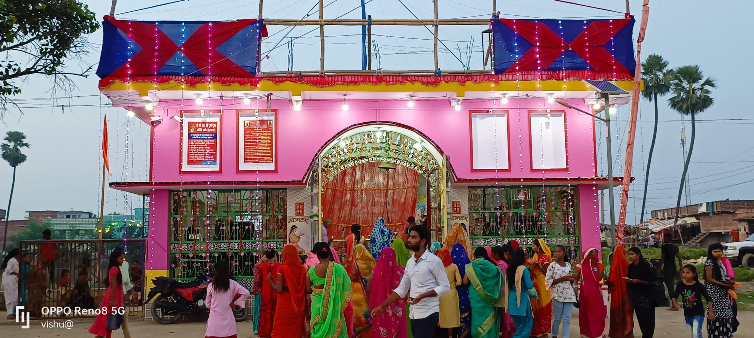 धमौल में दुर्गा पूजा की तैयारी शुरू, कलश स्थापना पर निकलेगी भव्य शोभायात्रा