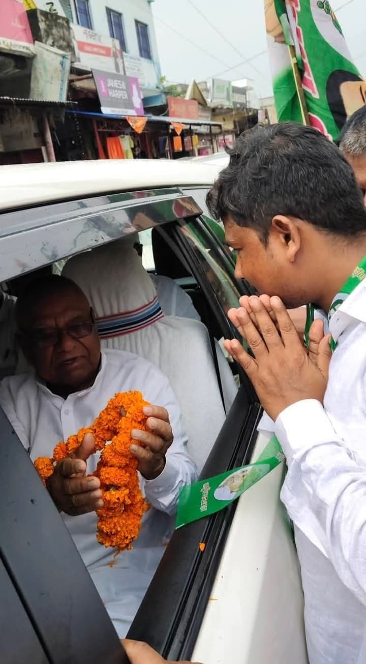 राजद प्रदेश अध्यक्ष का किया स्वागत