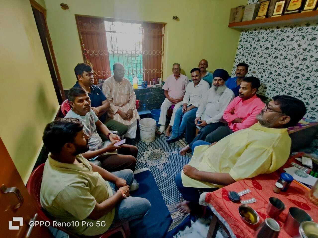 Jamshedpur news. जदयू ने किया पोस्ट ऑफिस रोड के विभिन्न इलाकों में दौरा