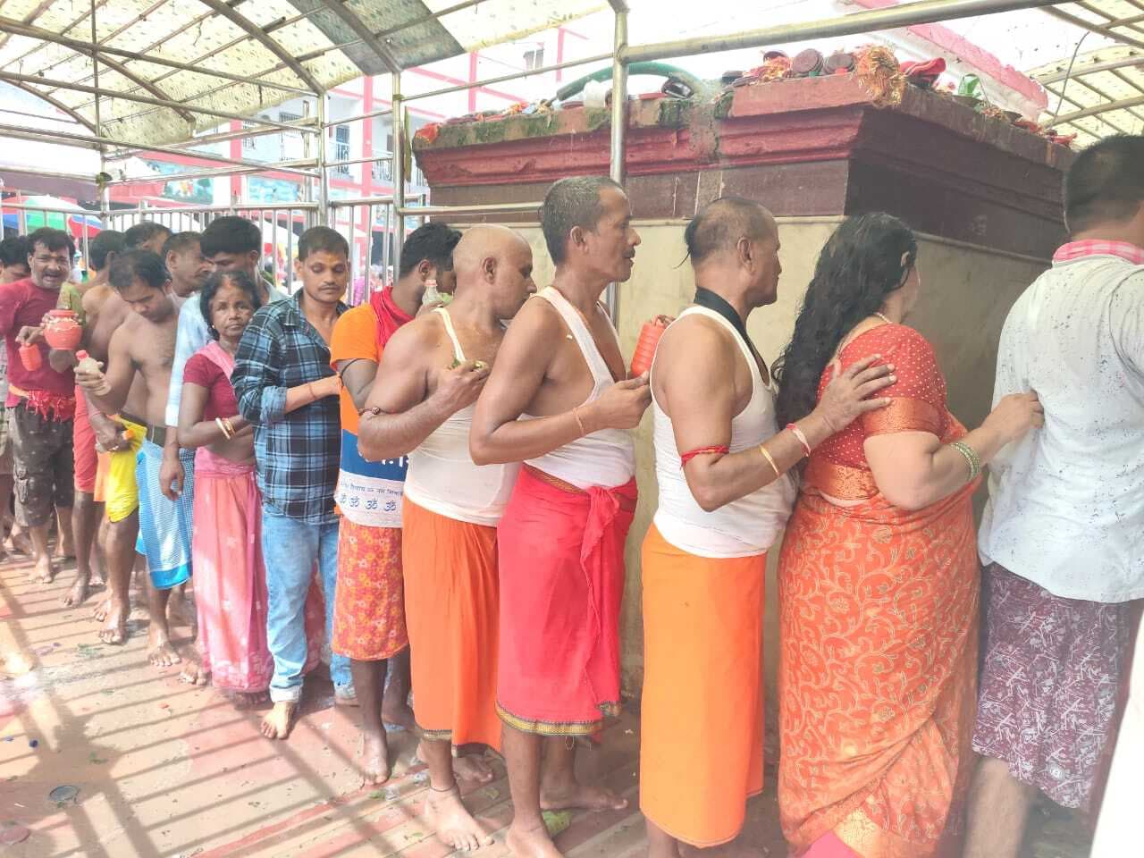 91 हजार श्रद्धालुओं ने किया फौजदारीनाथ काे जलार्पण