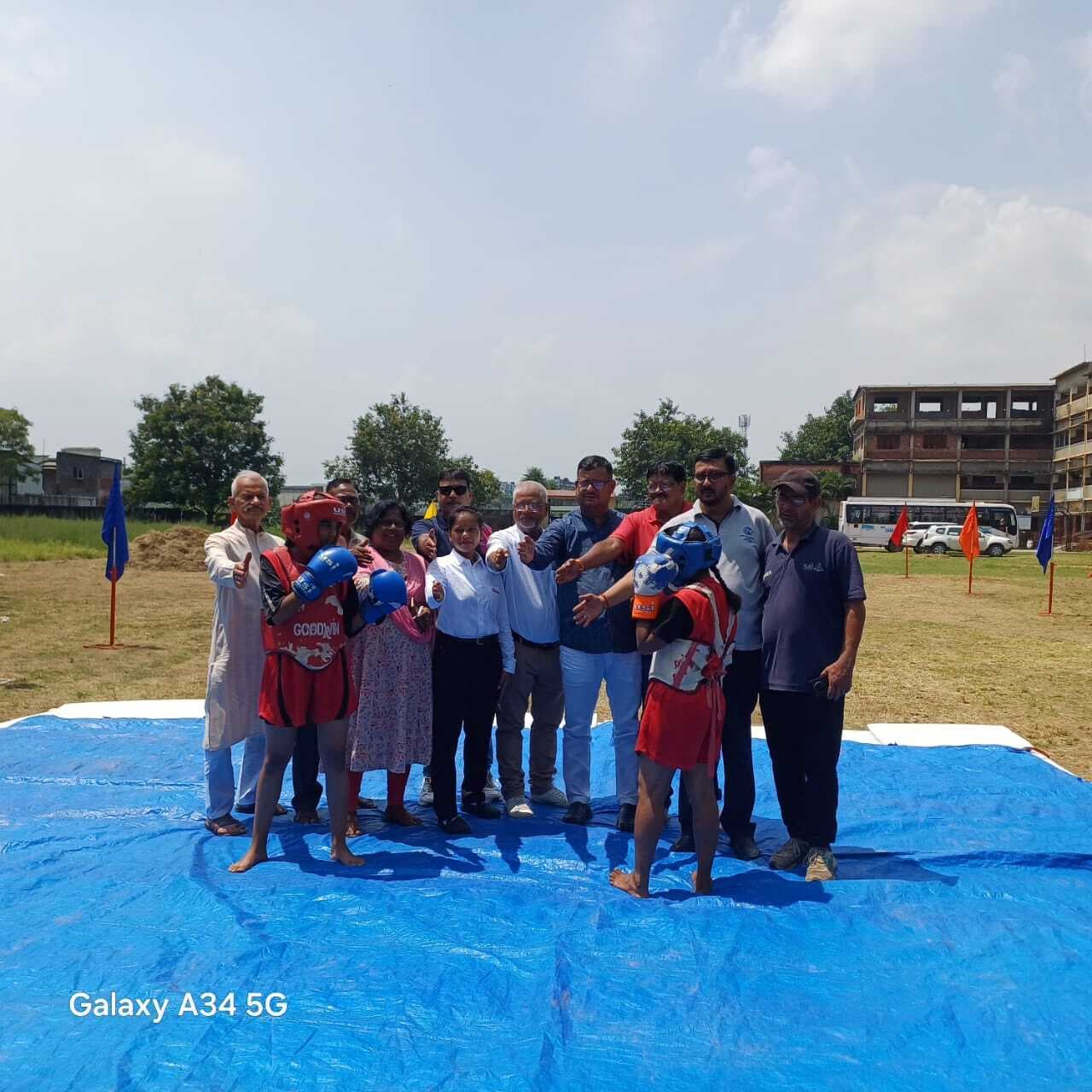 Asmita wushu league at govind vidalya: गोविंद विद्यालय में खेलो इंडिया अस्मिता वुशु लीग शुरू