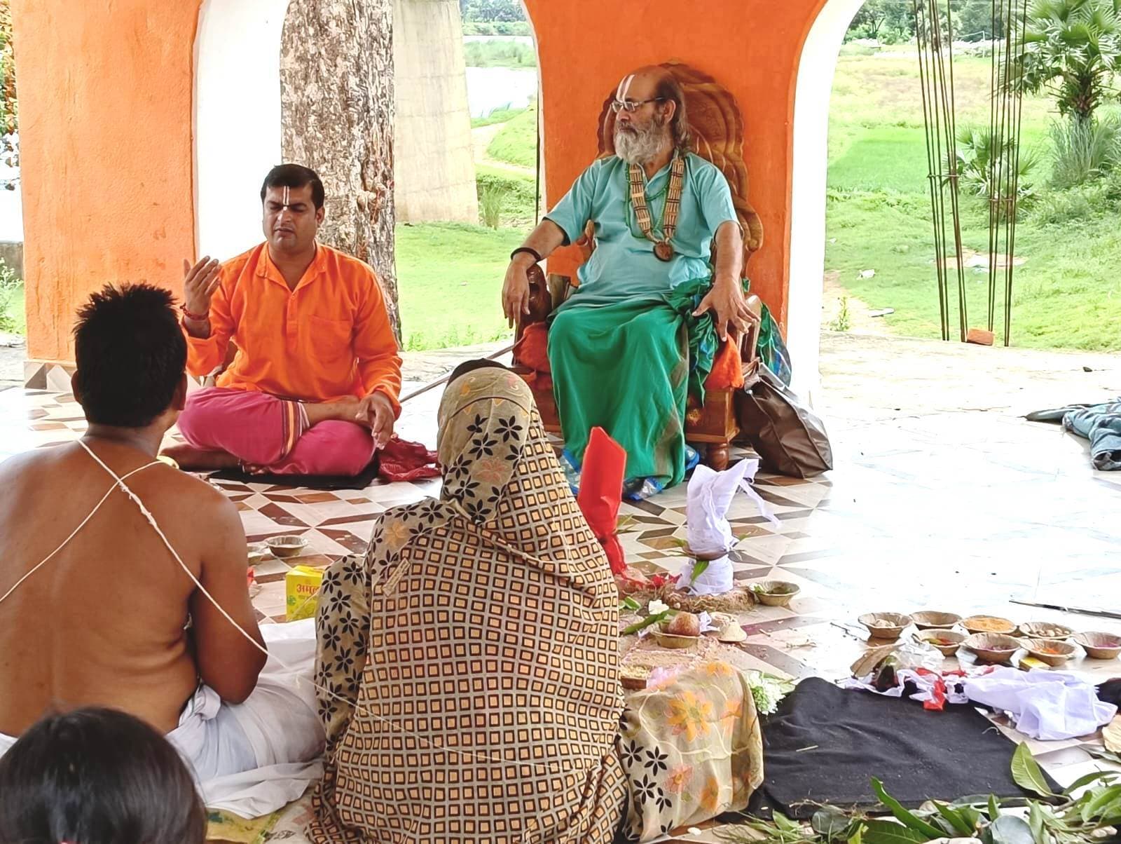 पुनपुन नदी के चनहट घाट पर हुआ पितरों का तर्पण