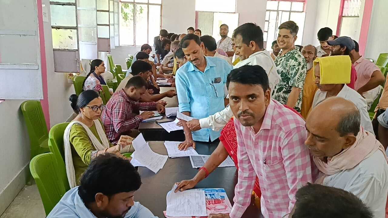 राजस्व महाभियान शिविर में 362 लोगों ने दिया आवेदन