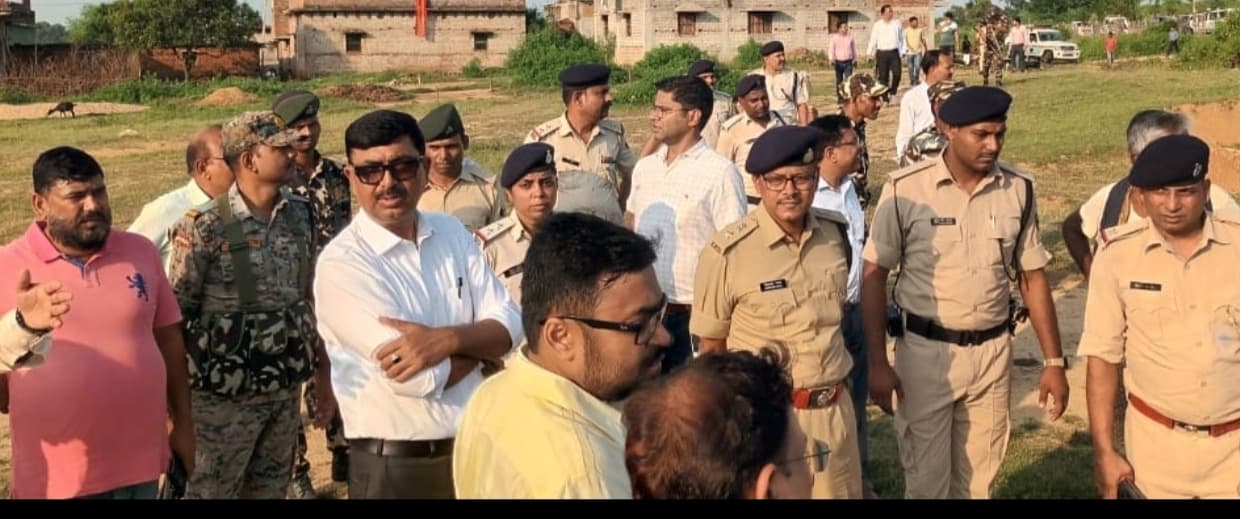 कटहराटांड़ क्षेत्र में सीएम के संभावित कार्यक्रम को लेकर प्रशासनिक हलचल तेज