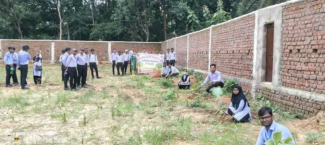 Giridih News: जीडी बगेड़िया शिक्षक प्रशिक्षण महाविद्यालय में पौधरोपण