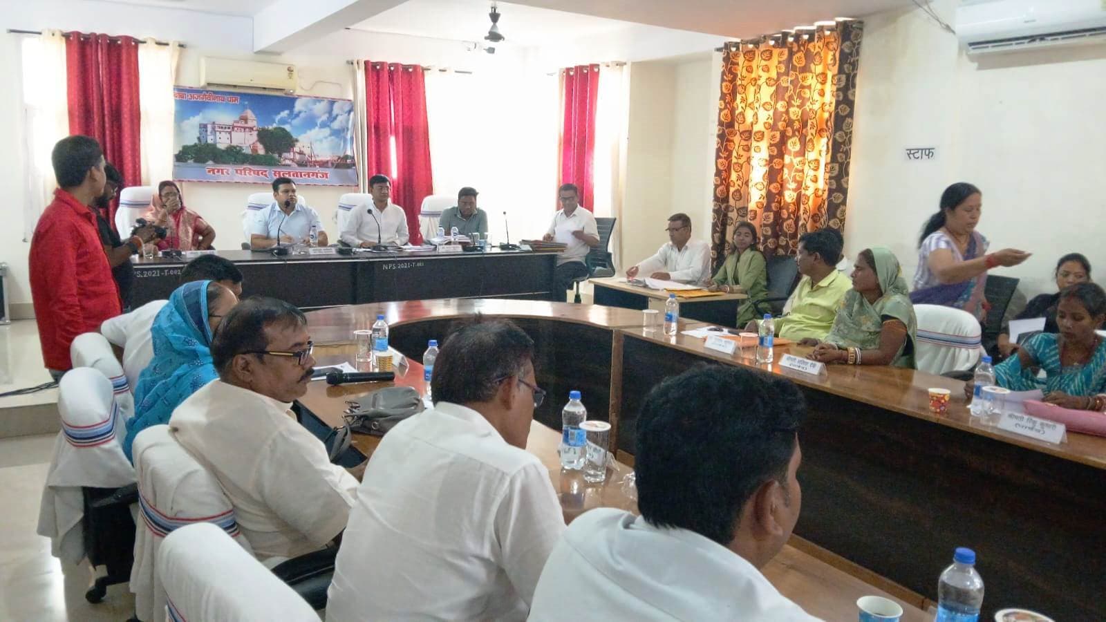 Bhagalpur news नप की सामान्य बोर्ड बैठक में बजट पारित