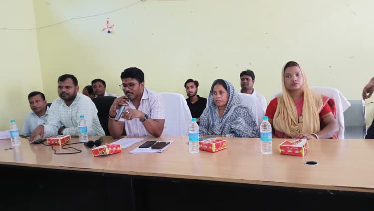 नलजल योजना, स्वास्थ्य केंद्र, आशा बहाली सहित कई मुद्दों पर हुई चर्चा