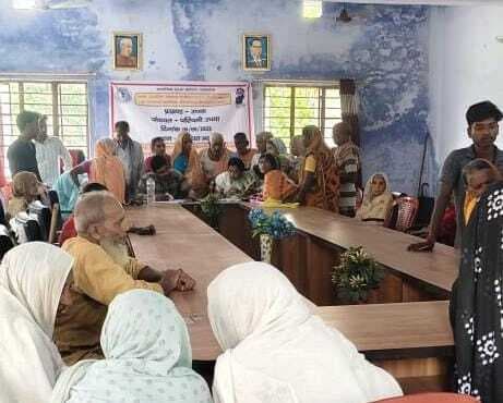 पांच पंचायतों में पेंशन के लाभार्थियों का भौतिक सत्यापन