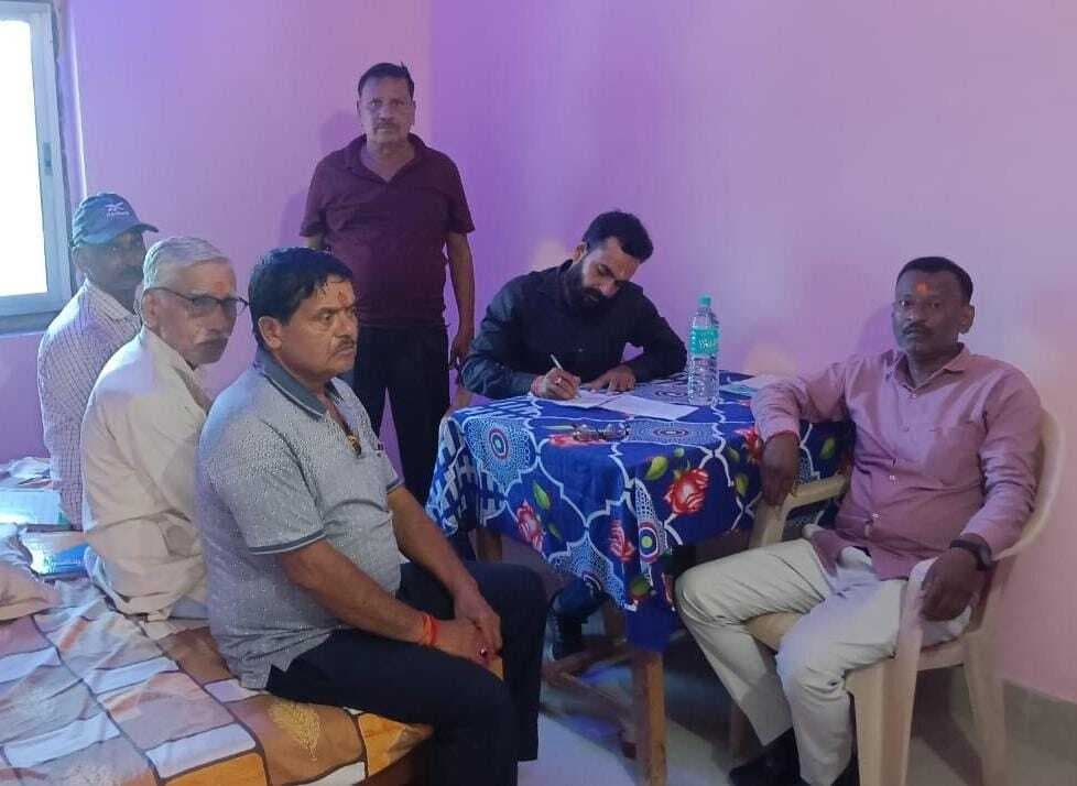 यादव धर्मशाला की जांच करने पहुंची धार्मिक न्यास पर्षद की टीम