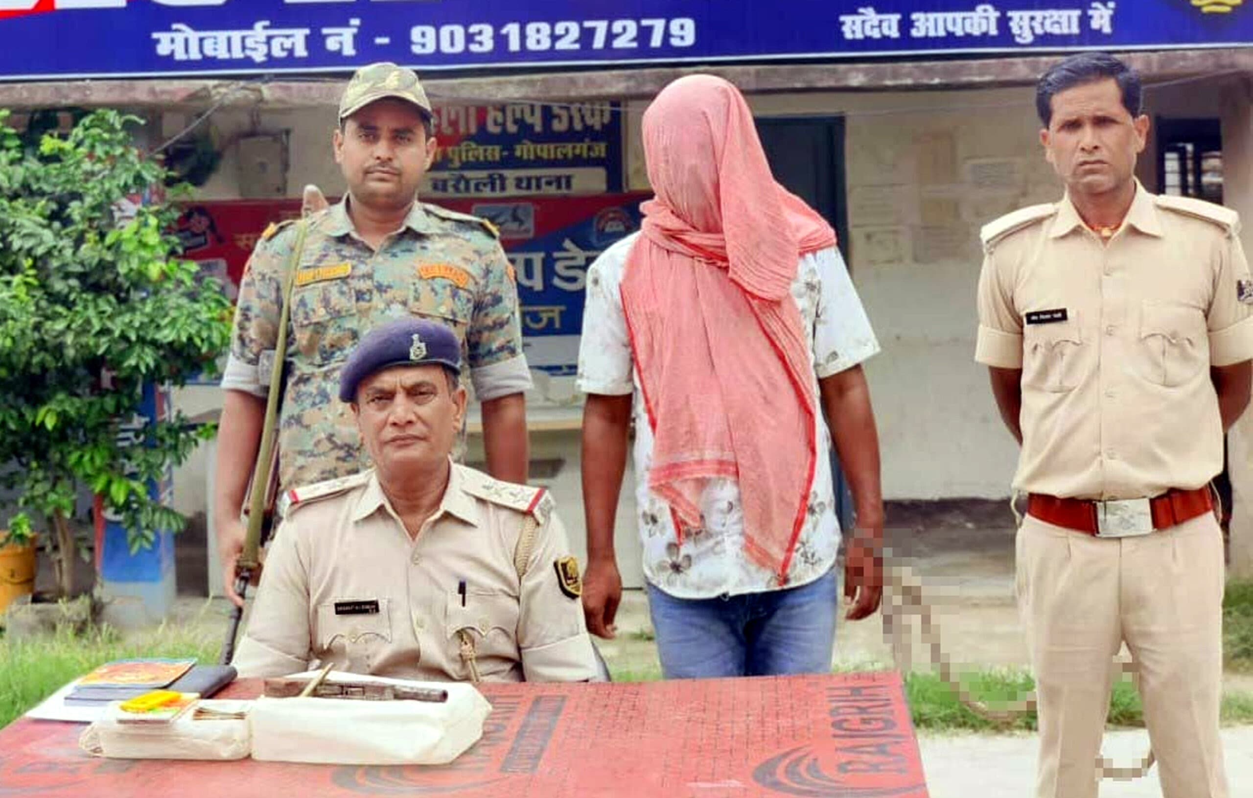 लोडेड कट्टा और चोरी की बाइक के साथ एक गिरफ्तार