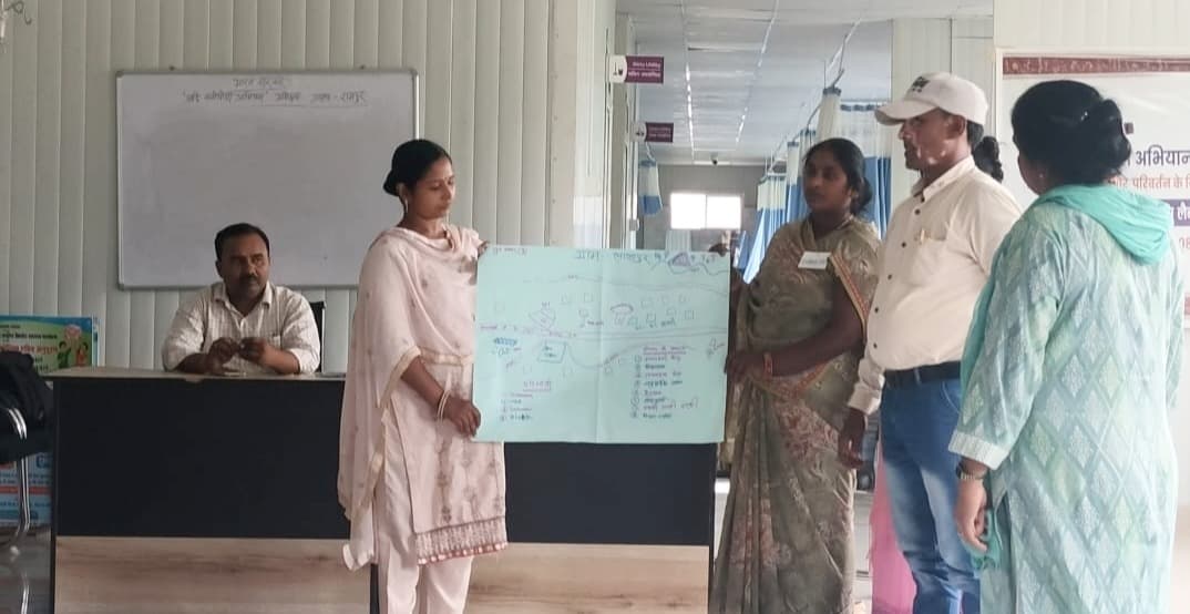 पंचायतस्तरीय कर्मियों को दी गयी ट्रेनिंग