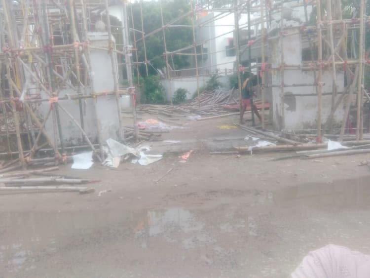 Samastipur News:बारह पत्थर : यहां बनेगी माता की 16 फुट ऊंची प्रतिमा