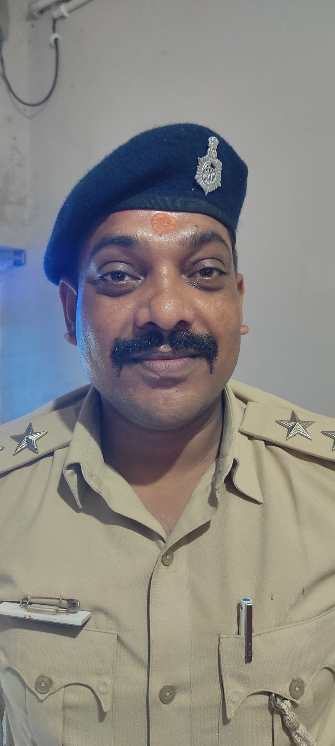 नये थानाध्यक्ष का किया गया स्वागत