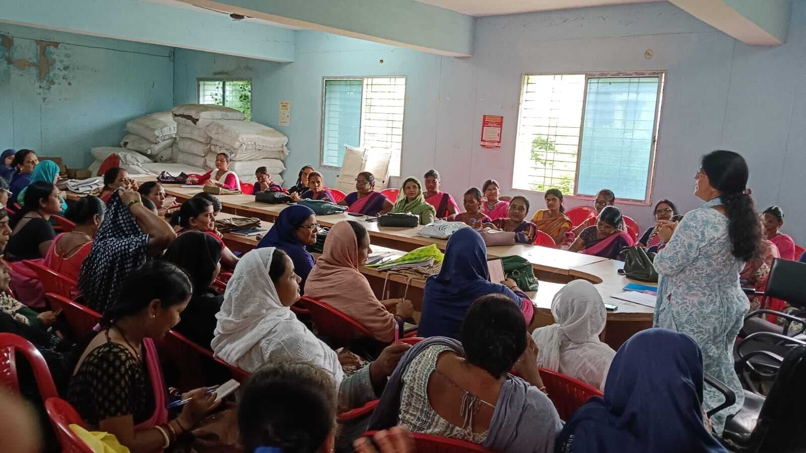 दुलार योजना को लेकर सेविकाओं को मिला प्रशिक्षण