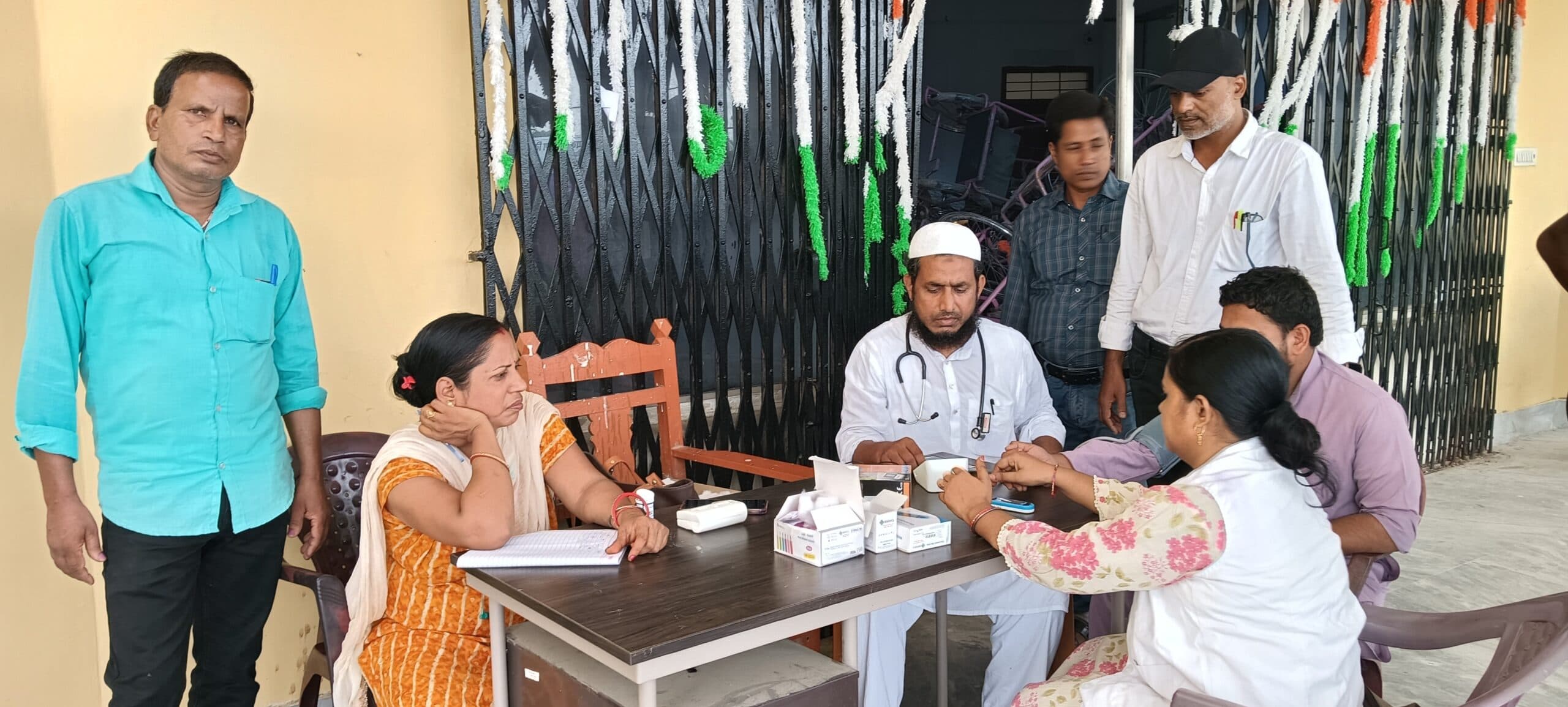 स्वास्थ्य शिविर का आयोजन