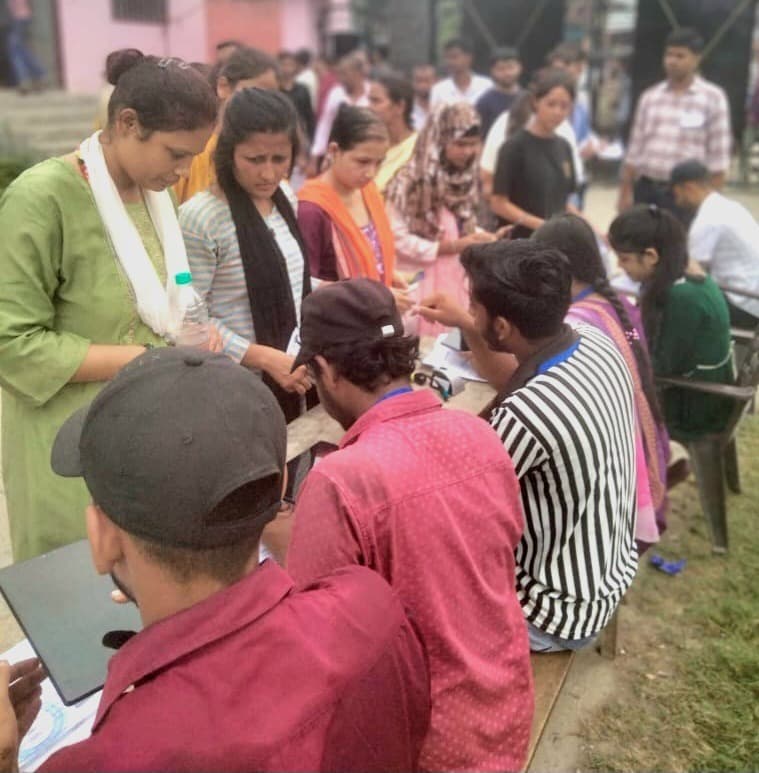 Samastipur News:एक पाली में संचालित हुई परीक्षा, 2733 अभ्यर्थी रहे अनुपस्थित