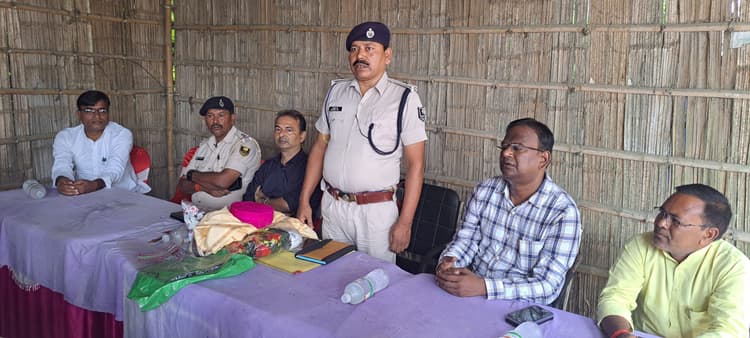 शांति व भयमुक्त माहौल में विस चुनाव संपन्न कराने में सभी का सहयोग जरूरी : बीडीओ