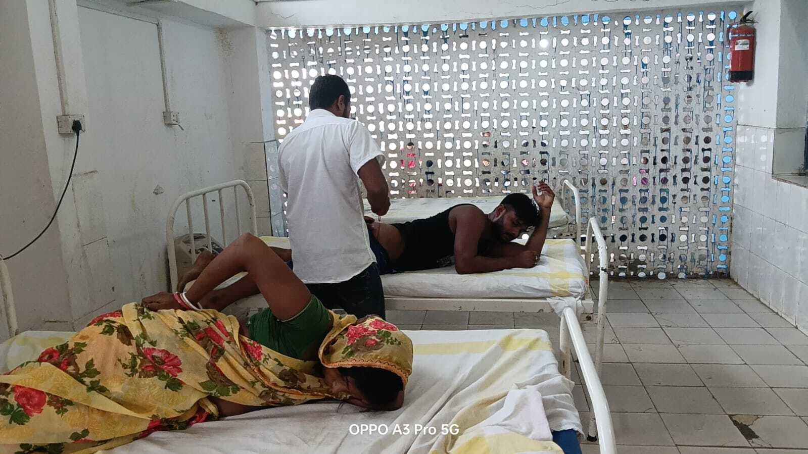 आपसी विवाद में दंपती को पीटकर किया जख्मी