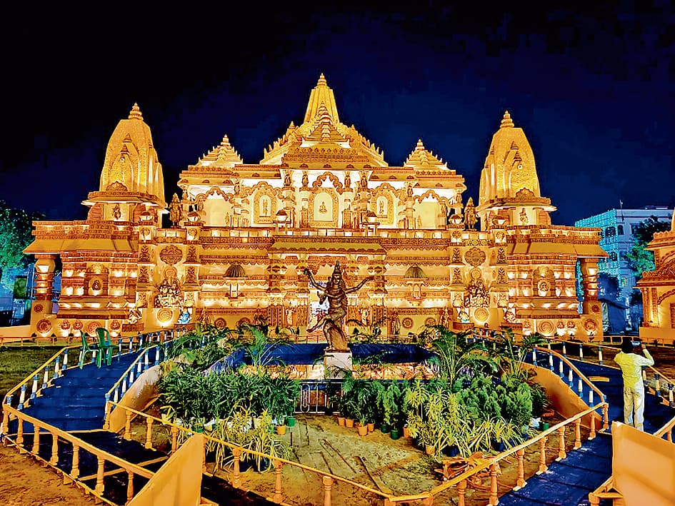 सिमलापाल में भगवती का मंडप होगा गुजरात के नीलकंठ धाम मंदिर जैसा