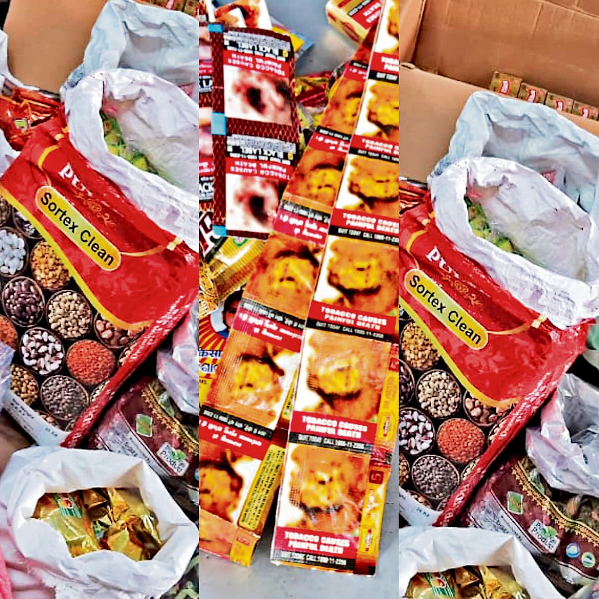 Rourkela News: राजगांगपुर में पान व चाय दुकानों से भारी मात्रा में गुटखा और सिगरेट जब्त