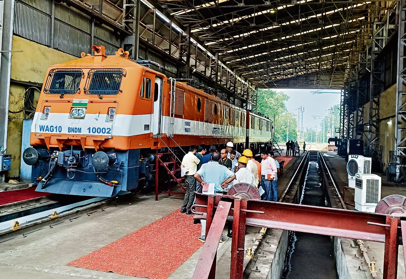Rourkela News: नये इलेक्ट्रिक इंजन वैग-10 बंडामुंडा 10002 का हुआ ट्रायल
