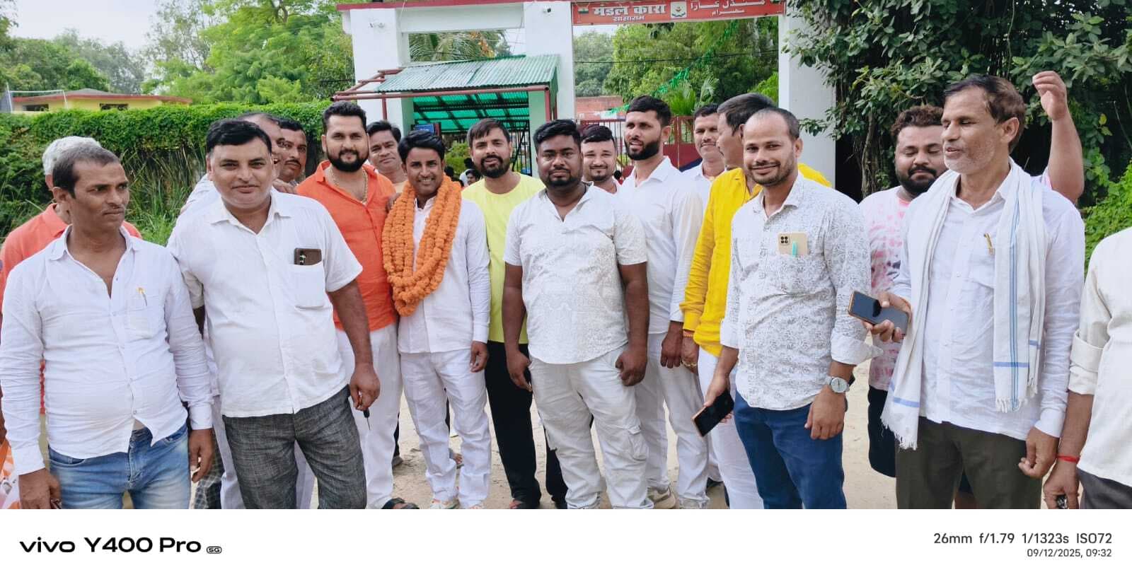 नोखा प्रमुख को जेल से रिहा होने पर पंचायत समिति सदस्यों ने किया स्वागत