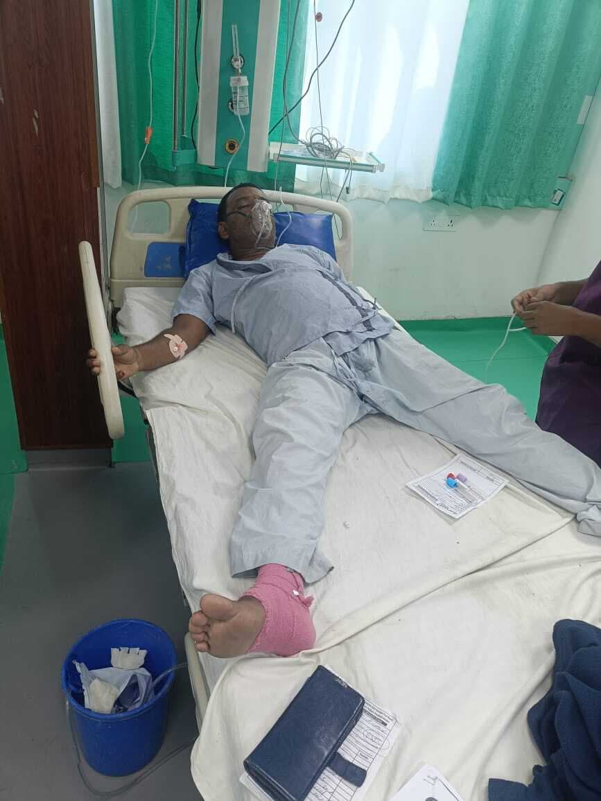 hajipur news. ग्रामीणों की पिटाई से लाइनमैन हुआ बेहोश