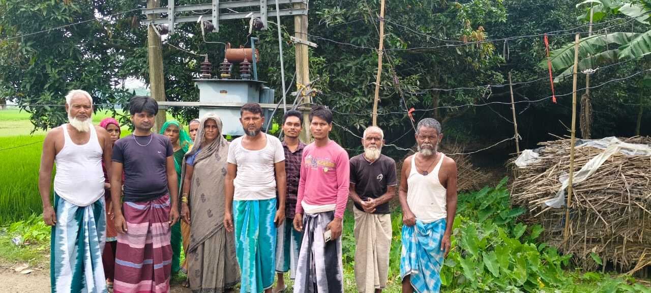 विद्यानंदपुर में 15 दिनों से बिजली आपूर्ति बाधित