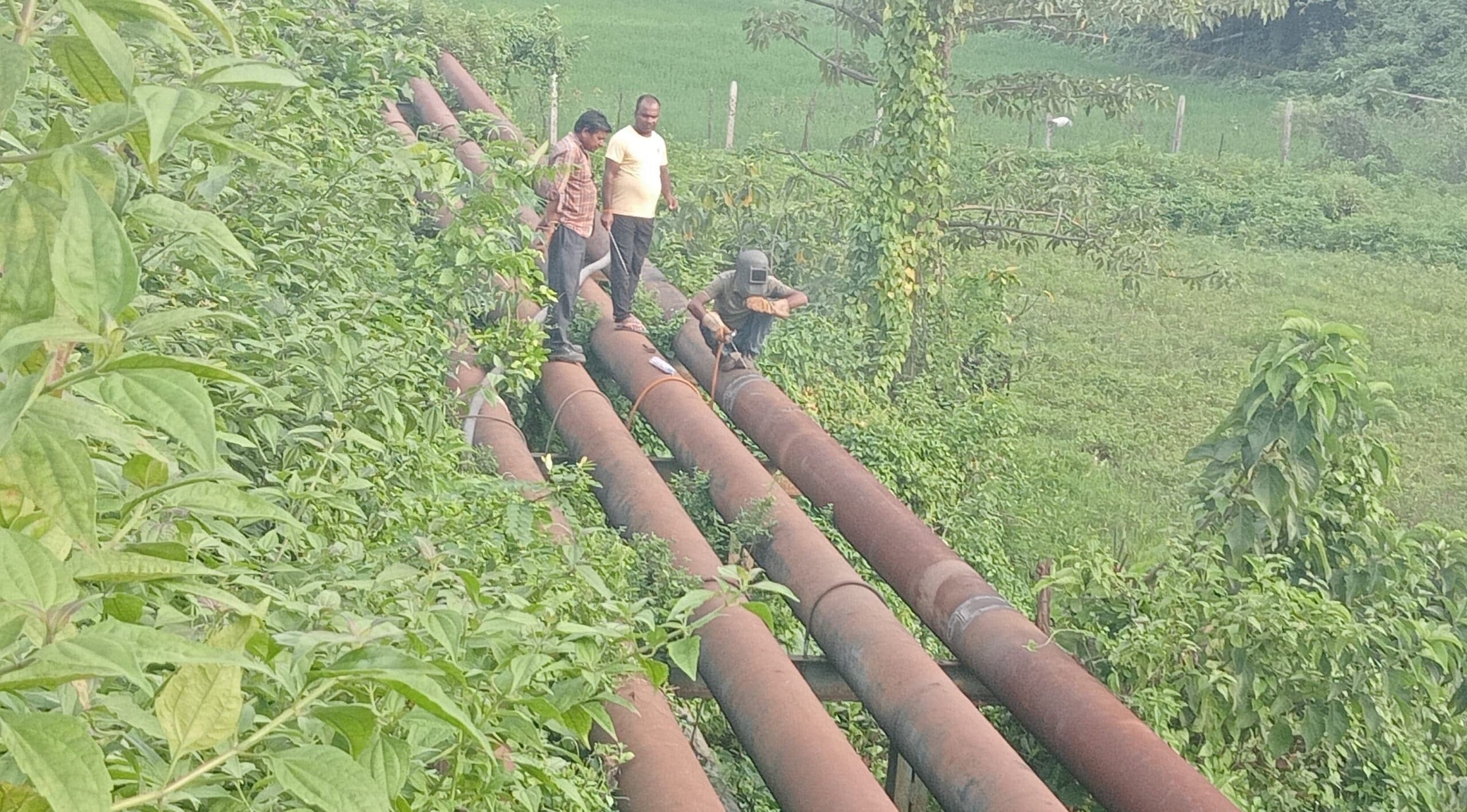 Bokaro News : फटे पाइप की 10 माह बाद हो पायी मरम्मत