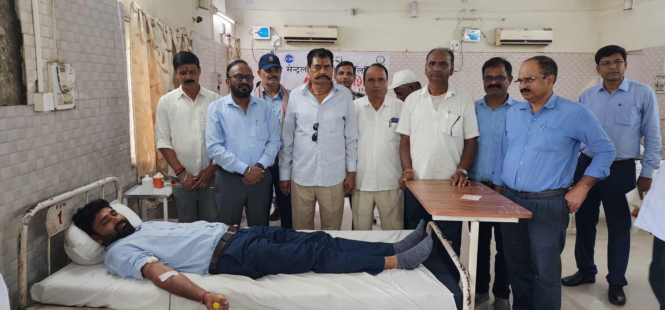 रक्तदान-जीवनदान से बेहतर कोई और कार्यक्रम नहीं हो सकता :जीएम