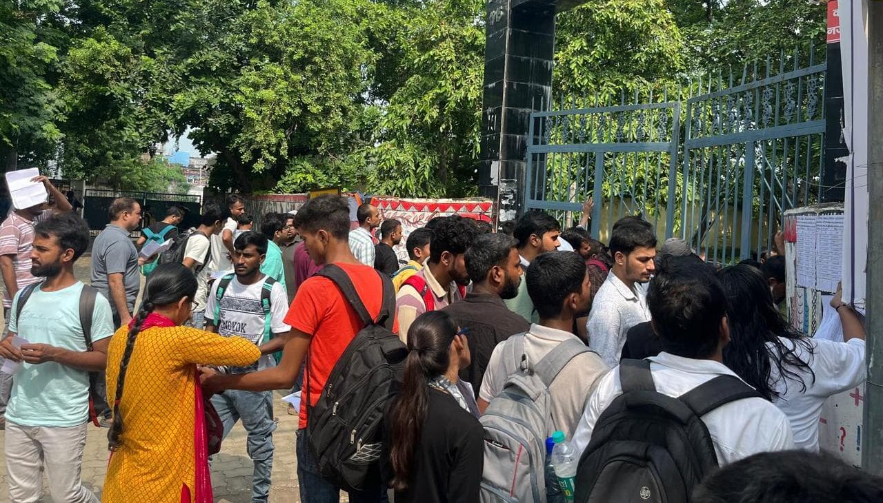 बीपीएससी की 20 सेंटरों पर परीक्षा में पांच हजार बच्चे रहे अनुपस्थित