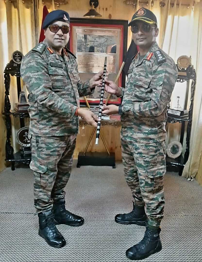 आशीष दास बने कर्नल, कश्मीर में संभाला पदभार