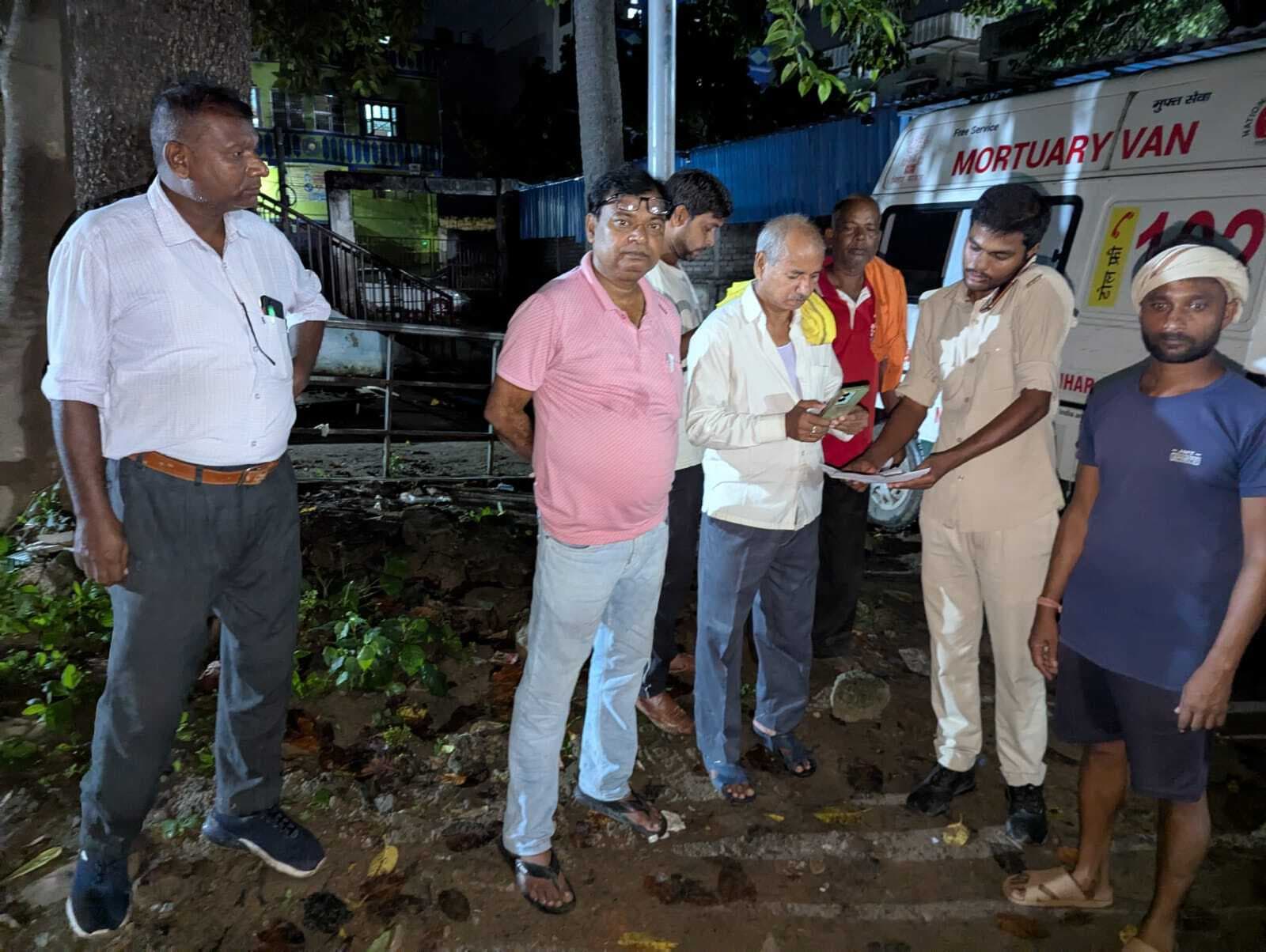 ठनका गिरने से महिला की मौत