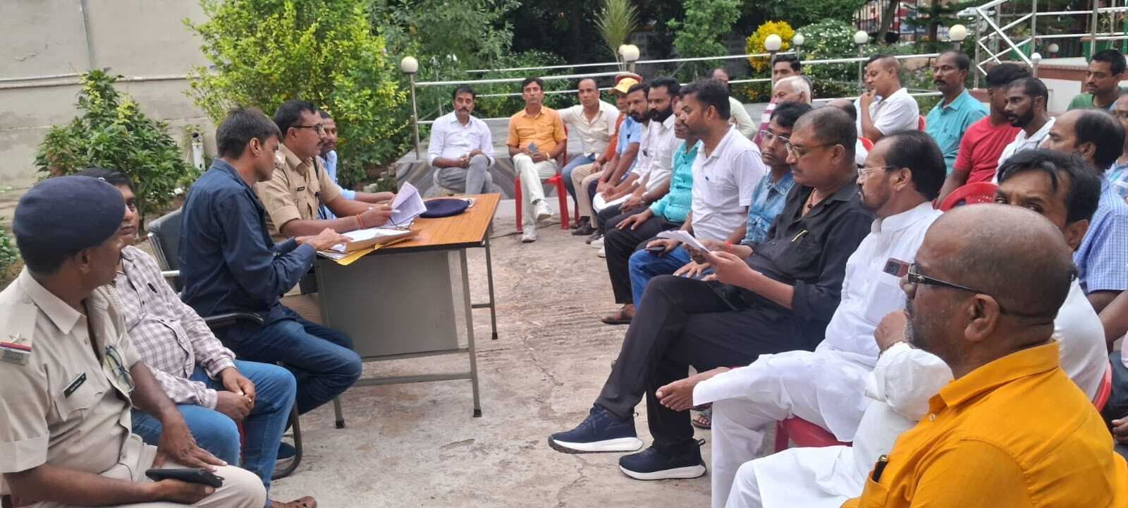 जमालपुर में दुर्गा प्रतिमाओं की 3 अक्टूबर को निकलेगी विसर्जन शोभायात्रा