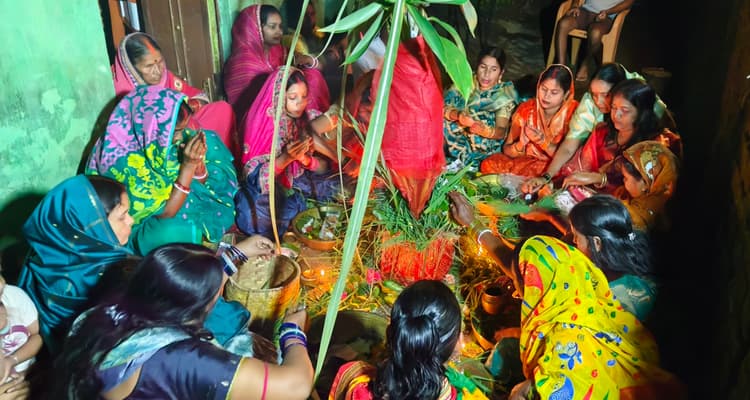 Bokaro News : कसमार प्रखंड में धूमधाम से मनाया गया जिऊतिया परब