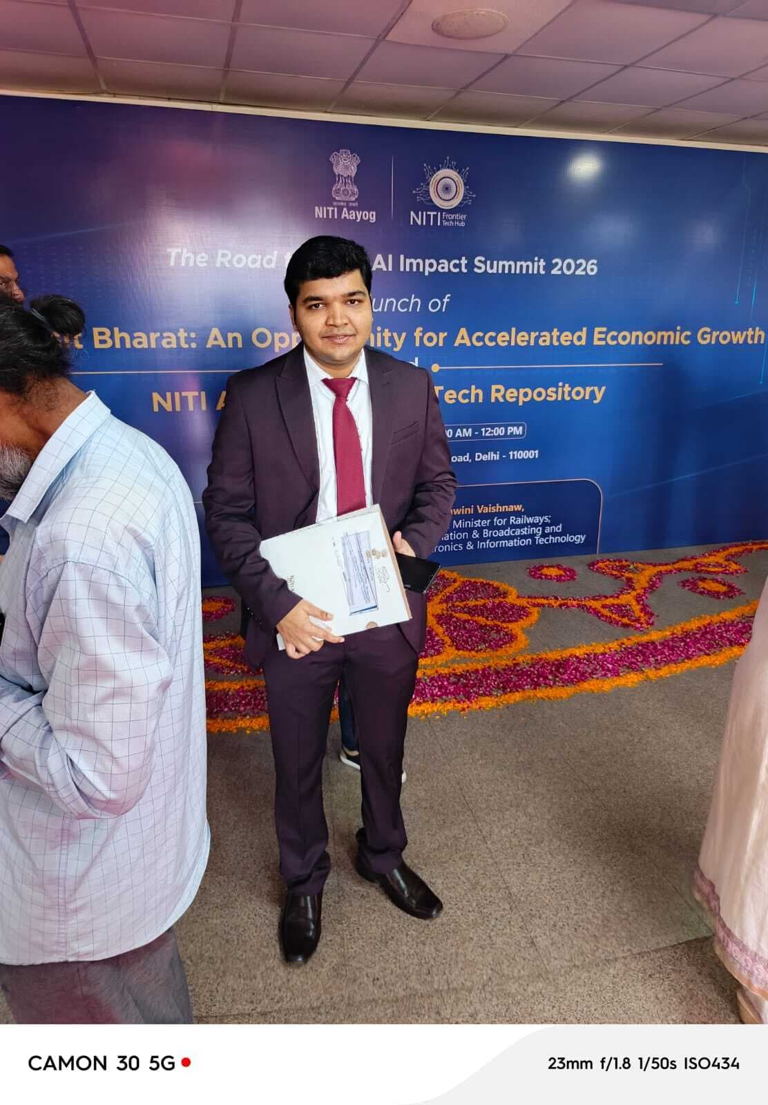 उपायुक्त ने नीति आयोग के कार्यक्रम में की भागीदारी