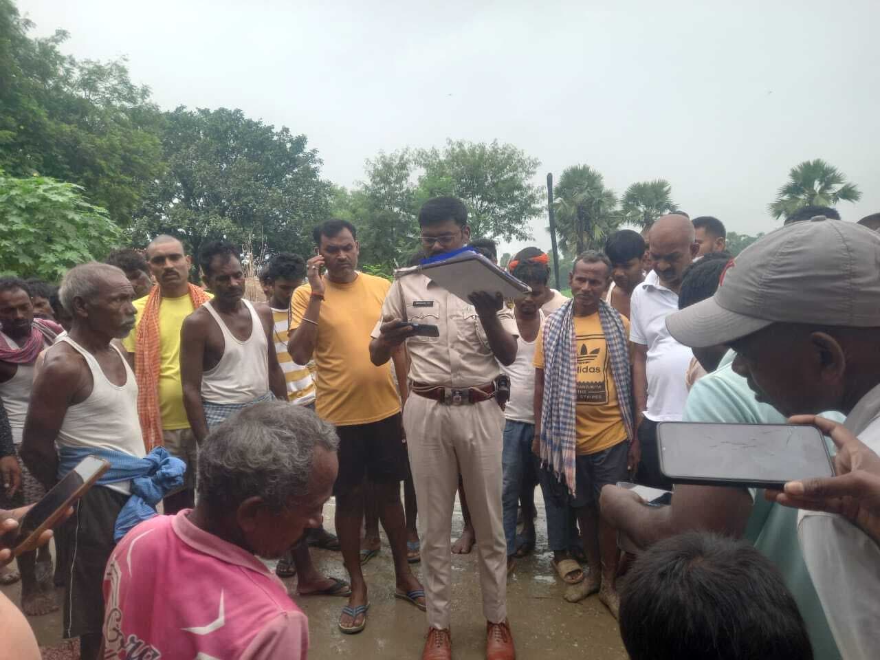 आहर में डूबने से एक व्यक्ति की मौत