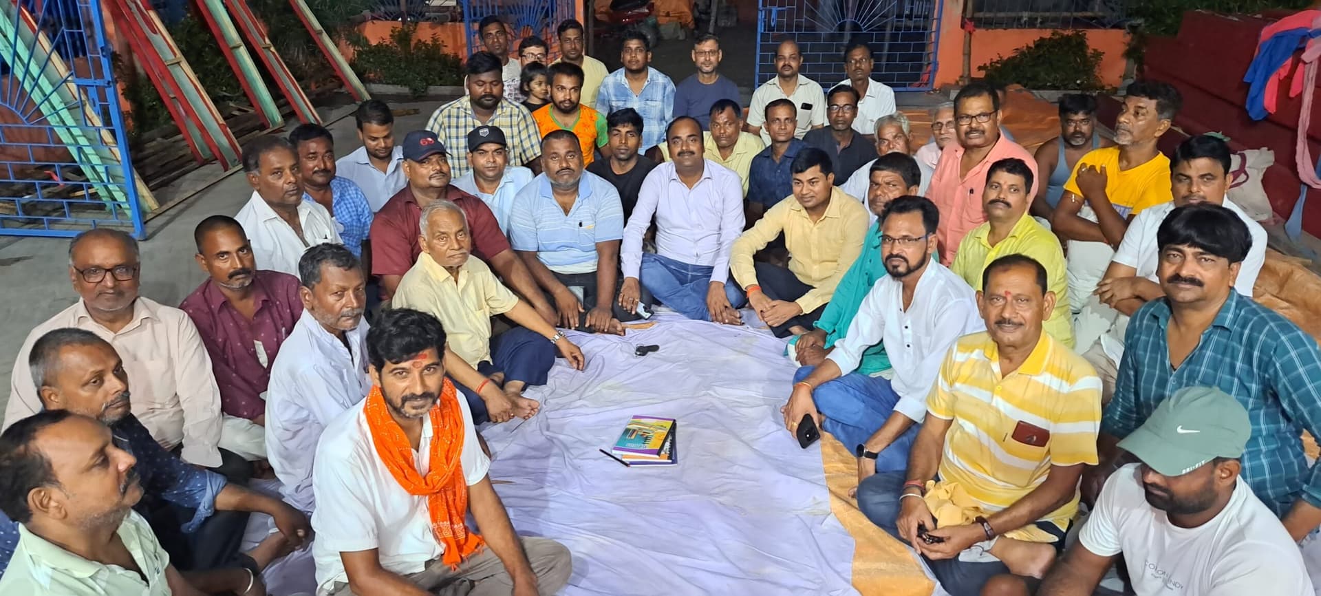 10 दिवसीय पूजा आयोजन की तैयारी पर विचार विमर्श