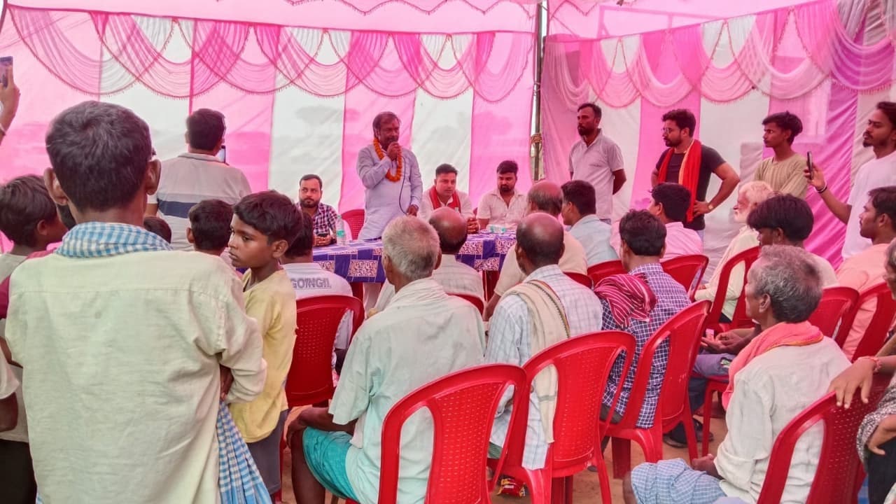 लोजपा (आर) ने चलाया ग्राम जनसंवाद अभियान