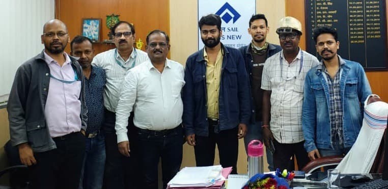 Bokaro News : बीएसएल : एसएमएस- न्यू विभाग की टीम ने बनाया कीर्तिमान