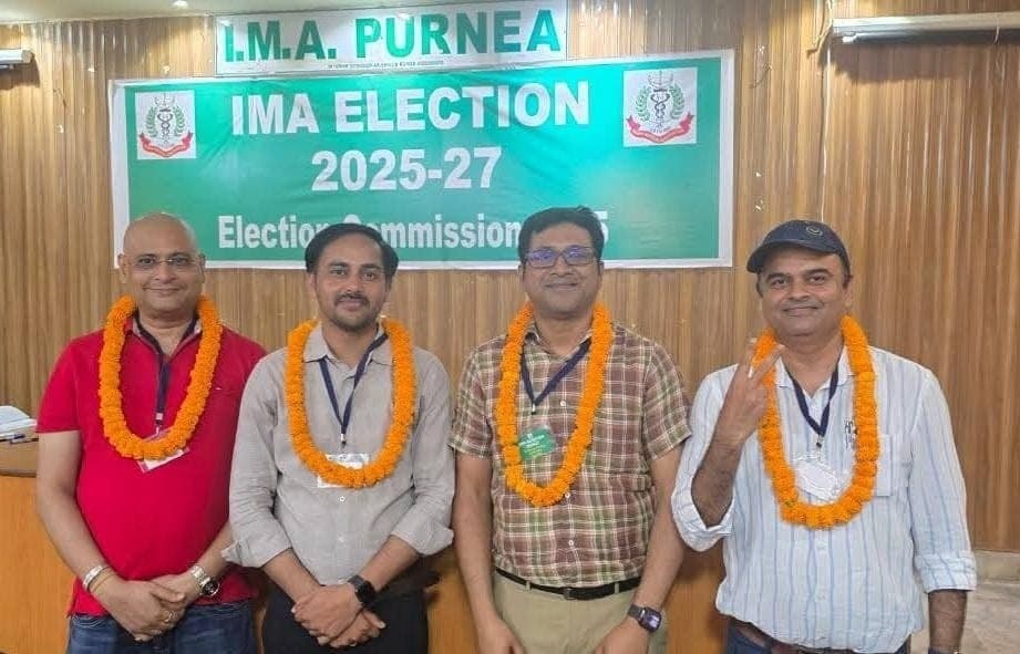 डॉ आलोक बने आइएमए के नये अध्यक्ष, सचिव डॉ प्रिंस पंकज