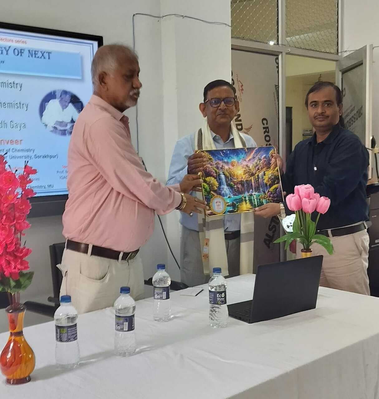 रसायन विज्ञान विभाग में व्याख्यानमाला आयोजित