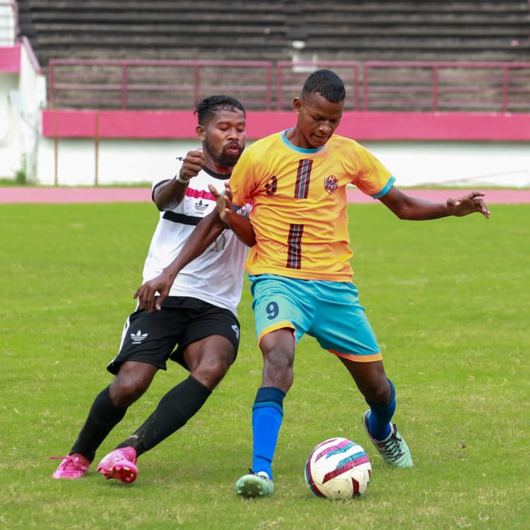 jsa premier division football league at jrd : हार के साथ जेबीसी पर मंडराया रेलिगेट होने का खतरा