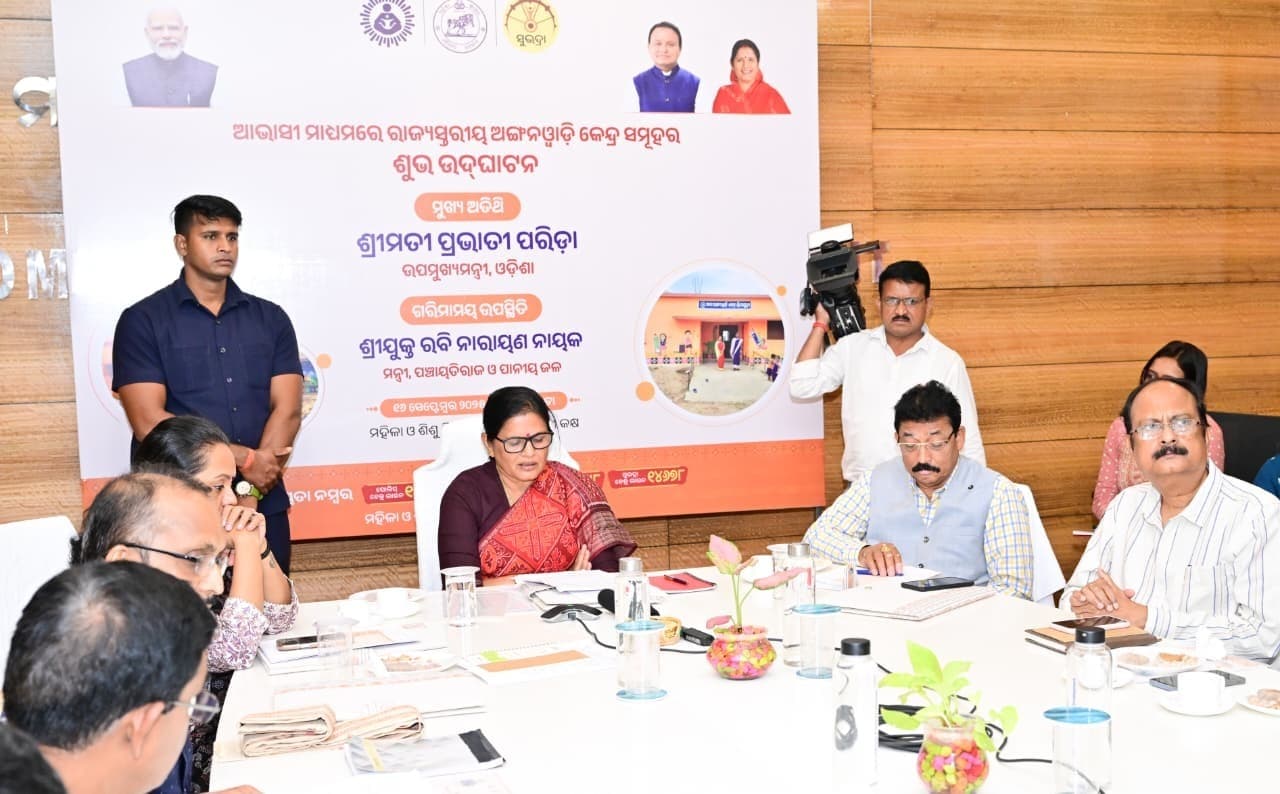 Bhubaneswar News: राज्यभर में 913 नये आंगनबाड़ी केंद्रों का उप मुख्यमंत्री ने किया उद्घाटन